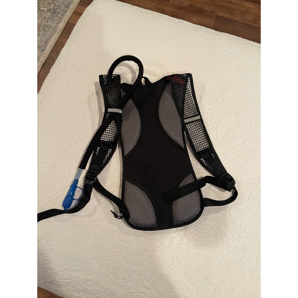 Hydration Pack Backpack Red Gray Running Hiking C… - image 2